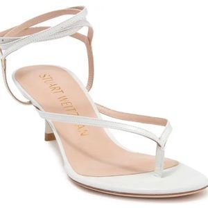 Strappy Stuart Weitzman Kitten Heel Sz 6.5